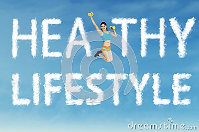 Healthy lifestyle concept