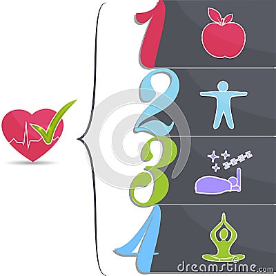 Healthy Lifestyle Tips Stock Images - Image: 33083154