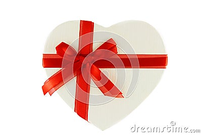 Heart Shaped Present Box Royalty Free Stock Photography - Image 