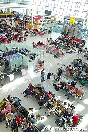 Heathrow Airport Waiting Area