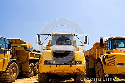 Heavy duty construction trucks