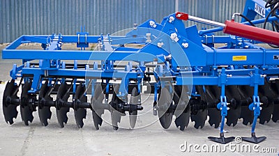 Heavy industrial agriculture machinery