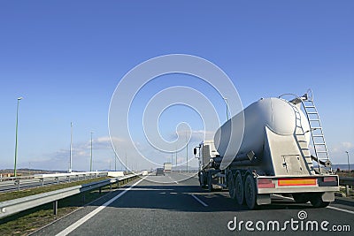 Heavy liquid transportation truck lorry