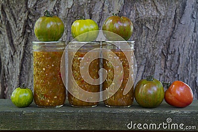 Heirloom Tomatoes and Salsa