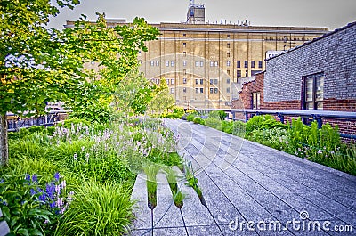 High Line Park, New York