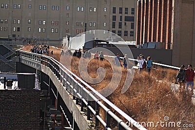 High Line Park in New York City