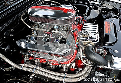 High performance car engine