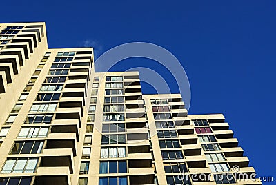 High rise apartment building