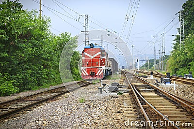High speed through train