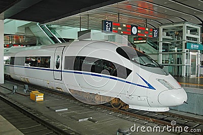 High speed train of China