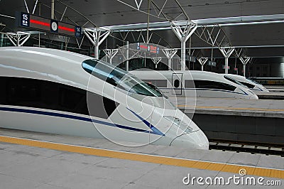 High speed train of China