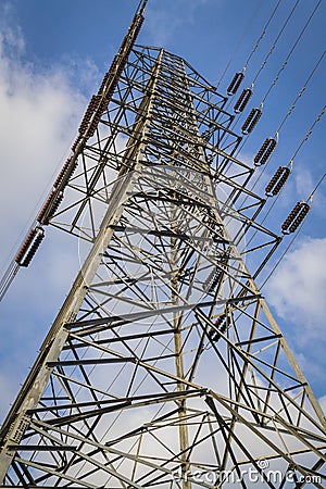 High-voltage tower