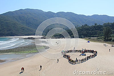 Hiking event in Tai Long Sai Wan hong kong