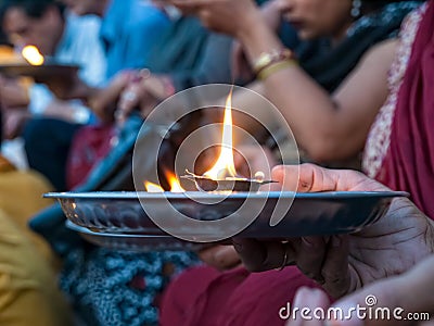 Hindu prayer ritual