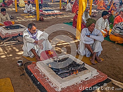 Hindu religious ritual Puja