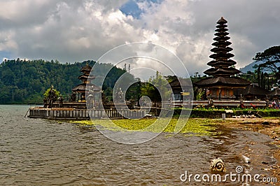 Hindu Temple on Lake