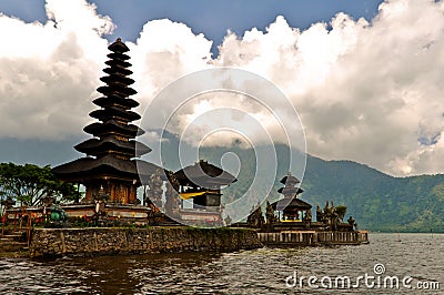 Hindu Temple on Lake