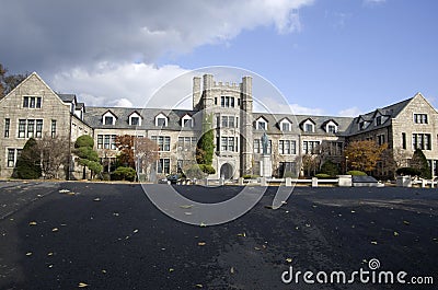 Historic high school building