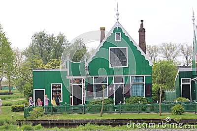 Historic house in the Dutch Open Air Museum