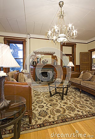 Historic interior livingroom