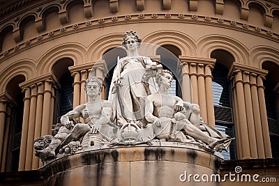 Historic sculptures, Sydney, Australia