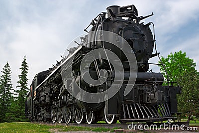 Historic Steam Powered Freight Train