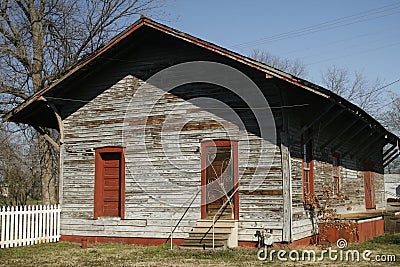 Historic Train Station In Belle Mina Alabama