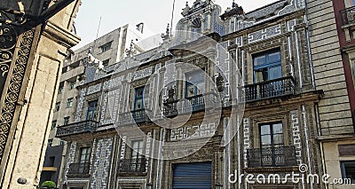 Historical Building Facade Mexico City