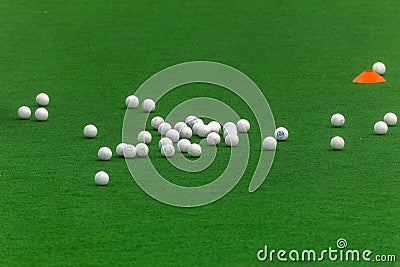 Hockey Astro Turf White Balls