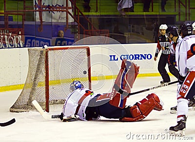 Hockey game