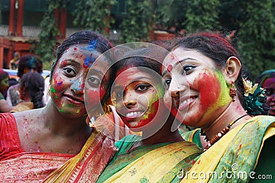 Holi Festival of West Bengal India