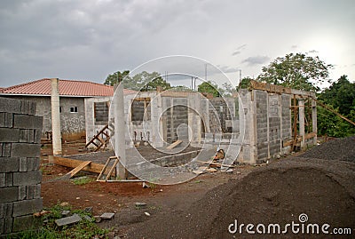 Home construction - general view