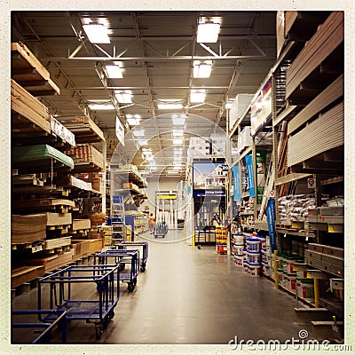 home improvement stores