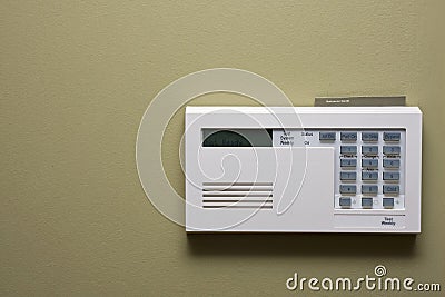 Home security control panel