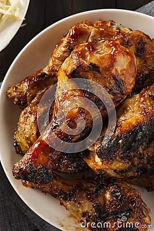 Homemade Grilled Barbecue Chicken