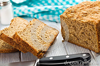 Homemade whole wheat bread