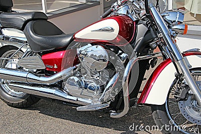 Honda shadow chopper bike