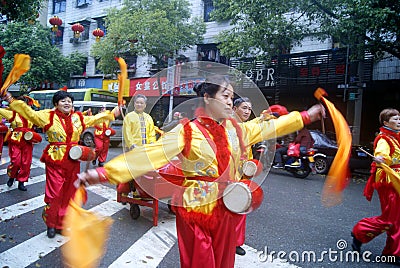 Hong Jiang, China: married bride team