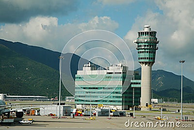 Hong Kong Airport tower