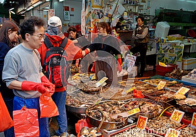 Hong Kong: Nelson Road Seafood Market