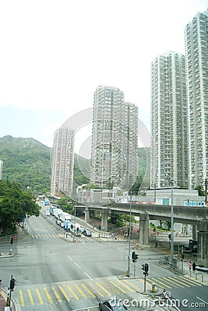 Hongkong, China: City Road Traffic