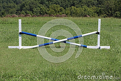 Horse Jump Cross Bar Equestrian