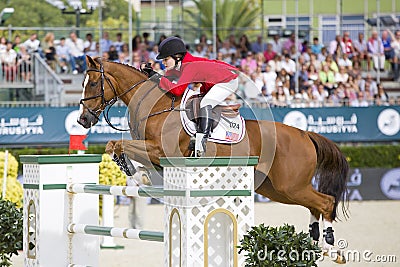 Horse jumping - Katherine Dinan
