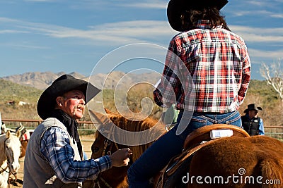 Horseback Riding in the Desert