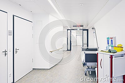 Hospital bed hall