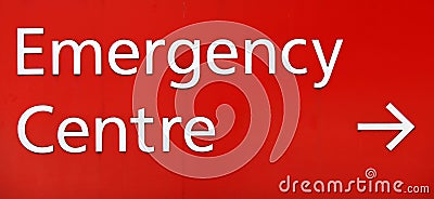 Hospital emergency entrance