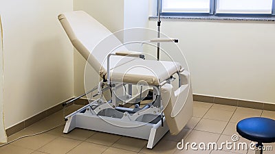 Hospital room obgyn chair