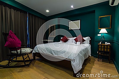 Hotel bedroom Hua Hin Thailand