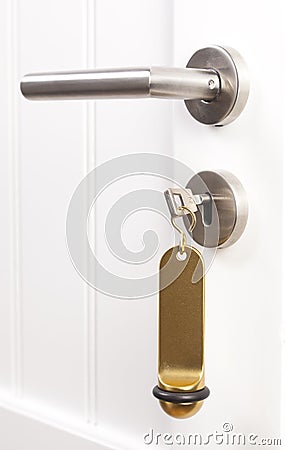 Hotel door lock with Key