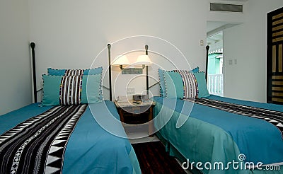 Hotel room luxury with sea view
